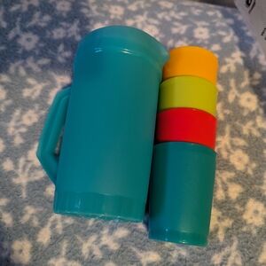 Tupperware Child Size Pitcher and Cups